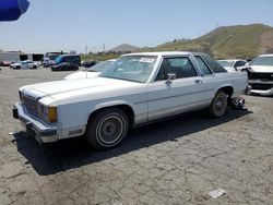 Salvage cars for sale at Colton, CA auction: 1985 Ford LTD Crown Victoria