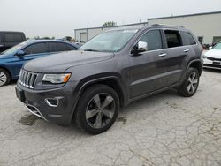 Salvage cars for sale from Copart Kansas City, KS: 2014 Jeep Grand Cherokee Overland