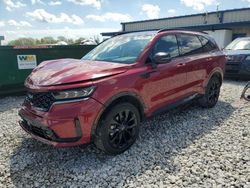 Salvage cars for sale at Wayland, MI auction: 2022 KIA Sorento SX