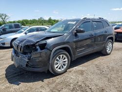 Salvage cars for sale at Des Moines, IA auction: 2020 Jeep Cherokee Latitude