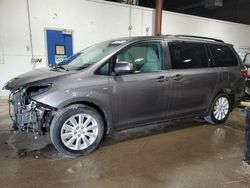 Salvage cars for sale from Copart Blaine, MN: 2017 Toyota Sienna LE
