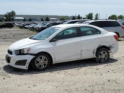 Salvage cars for sale at Eldridge, IA auction: 2012 Chevrolet Sonic LT