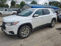 Chevrolet salvage cars for sale: 2019 Chevrolet Traverse LT