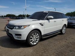 Salvage cars for sale from Copart East Granby, CT: 2016 Land Rover Range Rover Sport HSE