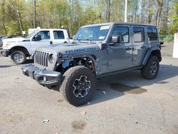 Salvage cars for sale from Copart East Granby, CT: 2023 Jeep Wrangler Rubicon 4XE
