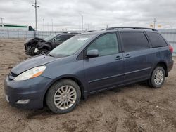 Salvage cars for sale at Greenwood, NE auction: 2007 Toyota Sienna XLE
