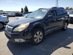 Salvage cars for sale at Hayward, CA auction: 2010 Subaru Outback 2.5I Premium