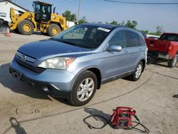 Salvage cars for sale at Pekin, IL auction: 2009 Honda CR-V EXL