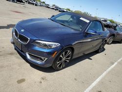 Salvage cars for sale from Copart Vallejo, CA: 2017 BMW 230I
