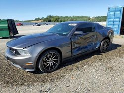 Ford salvage cars for sale: 2011 Ford Mustang GT