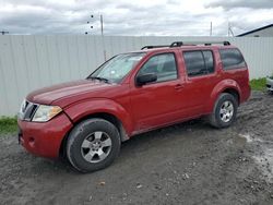 Salvage cars for sale from Copart Albany, NY: 2009 Nissan Pathfinder S