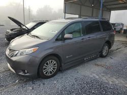 Salvage cars for sale from Copart Cartersville, GA: 2011 Toyota Sienna XLE