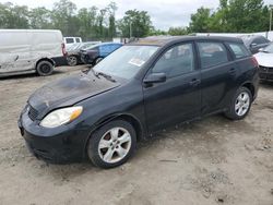 Salvage cars for sale from Copart Baltimore, MD: 2003 Toyota Corolla Matrix XR