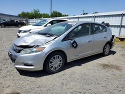 Salvage cars for sale from Copart Sacramento, CA: 2010 Honda Insight LX