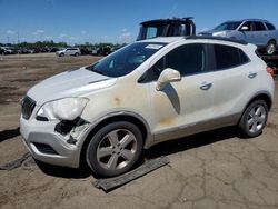 Salvage cars for sale at Woodhaven, MI auction: 2015 Buick Encore