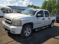 Salvage trucks for sale at East Granby, CT auction: 2007 Chevrolet Silverado K1500 Crew Cab