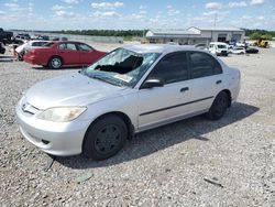 Salvage cars for sale from Copart Earlington, KY: 2004 Honda Civic DX VP