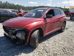 Salvage cars for sale at Ellenwood, GA auction: 2022 Hyundai Tucson N Line