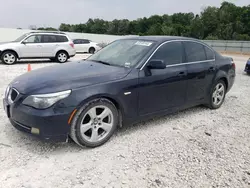 Salvage cars for sale from Copart New Braunfels, TX: 2008 BMW 535 I