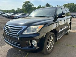 Salvage cars for sale at East Granby, CT auction: 2013 Lexus LX 570