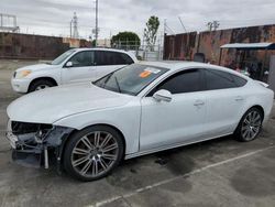 Salvage cars for sale at Wilmington, CA auction: 2014 Audi A7 Premium Plus