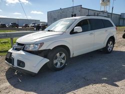 Salvage cars for sale at Chicago Heights, IL auction: 2012 Dodge Journey SXT