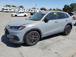 Salvage cars for sale at Sacramento, CA auction: 2024 Honda HR-V Sport