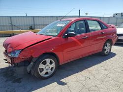 Salvage cars for sale at Dyer, IN auction: 2007 Ford Focus ZX4
