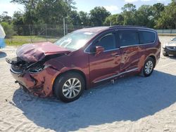 Salvage cars for sale at Fort Pierce, FL auction: 2017 Chrysler Pacifica Touring L