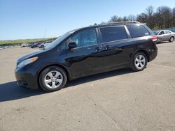 Salvage cars for sale from Copart Brookhaven, NY: 2012 Toyota Sienna LE
