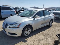 Salvage cars for sale at North Las Vegas, NV auction: 2015 Nissan Sentra S