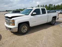 Salvage trucks for sale at Houston, TX auction: 2015 Chevrolet Silverado K1500 LT