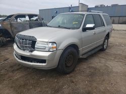 Salvage cars for sale from Copart Woodhaven, MI: 2007 Lincoln Navigator