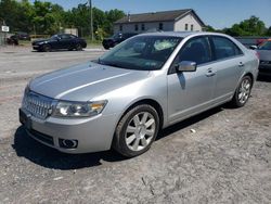 Salvage cars for sale at York Haven, PA auction: 2009 Lincoln MKZ
