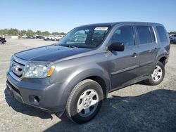 Salvage cars for sale at auction: 2011 Honda Pilot LX