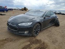 Salvage cars for sale from Copart Brighton, CO: 2016 Tesla Model S
