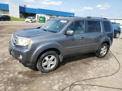 Salvage cars for sale from Copart Woodhaven, MI: 2011 Honda Pilot EXL