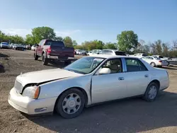 Salvage cars for sale at auction: 2002 Cadillac Deville