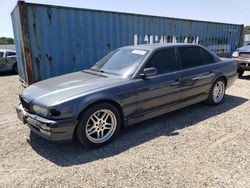 Salvage cars for sale from Copart Anderson, CA: 2001 BMW 740 IL