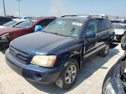 Salvage cars for sale at Apopka, FL auction: 2004 Toyota Highlander Base