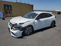 Salvage cars for sale at Sacramento, CA auction: 2018 Honda Civic LX