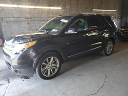 Salvage cars for sale at Angola, NY auction: 2013 Ford Explorer XLT