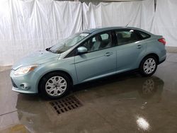 Salvage cars for sale from Copart Walton, KY: 2012 Ford Focus SE