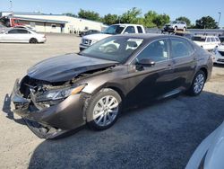 Salvage cars for sale at auction: 2018 Toyota Camry L