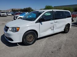 Salvage cars for sale from Copart Las Vegas, NV: 2018 Dodge Grand Caravan SE