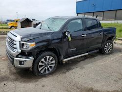 Toyota Tundra Crewmax Limited salvage cars for sale: 2020 Toyota Tundra Crewmax Limited