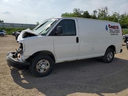 Salvage trucks for sale at Davison, MI auction: 2016 Chevrolet Express G2500