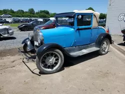 Vehiculos salvage en venta de Copart Hillsborough, NJ: 1929 Ford Model A