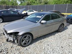 Salvage cars for sale from Copart Waldorf, MD: 2020 Mercedes-Benz C 300 4matic