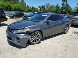 Salvage cars for sale at Hampton, VA auction: 2013 Honda Accord EXL